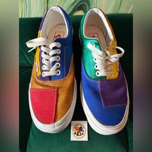 Vans Era Pride Patchwork Multicolor Shoes - Women’s 9/Men’s 7.5